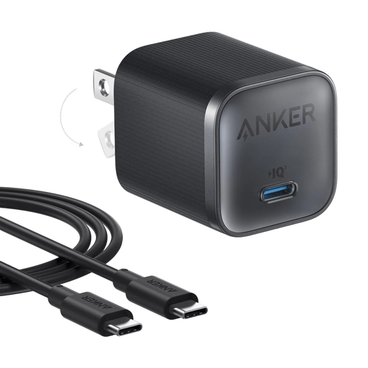 Anker Nano Charger 45W Con Cable C-C